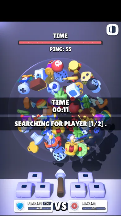 ภาพหน้าจอของ Match Tripple Ball 3D Online
