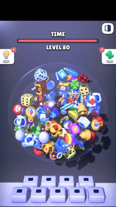 ภาพหน้าจอของ Match Tripple Ball 3D Online