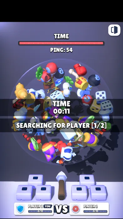 ภาพหน้าจอของ Match Tripple Ball 3D Online