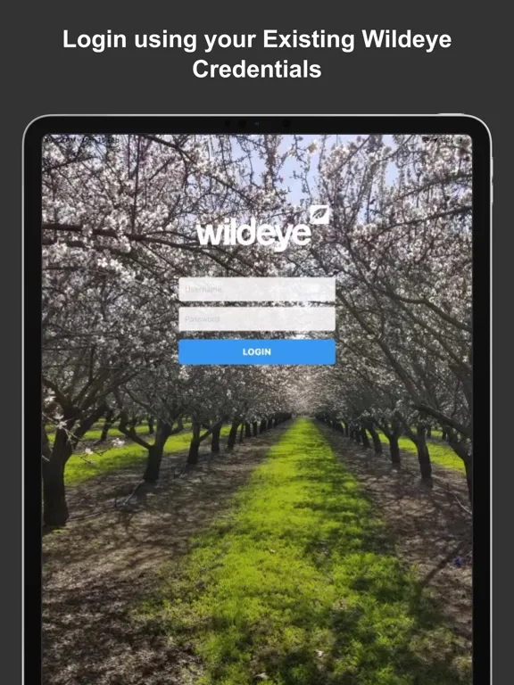 Wildeye Remote Monitoring iPad  Screenshots