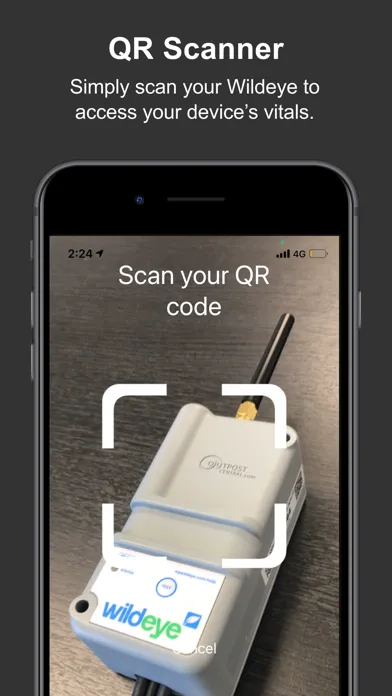 Wildeye Remote Monitoring Screenshots