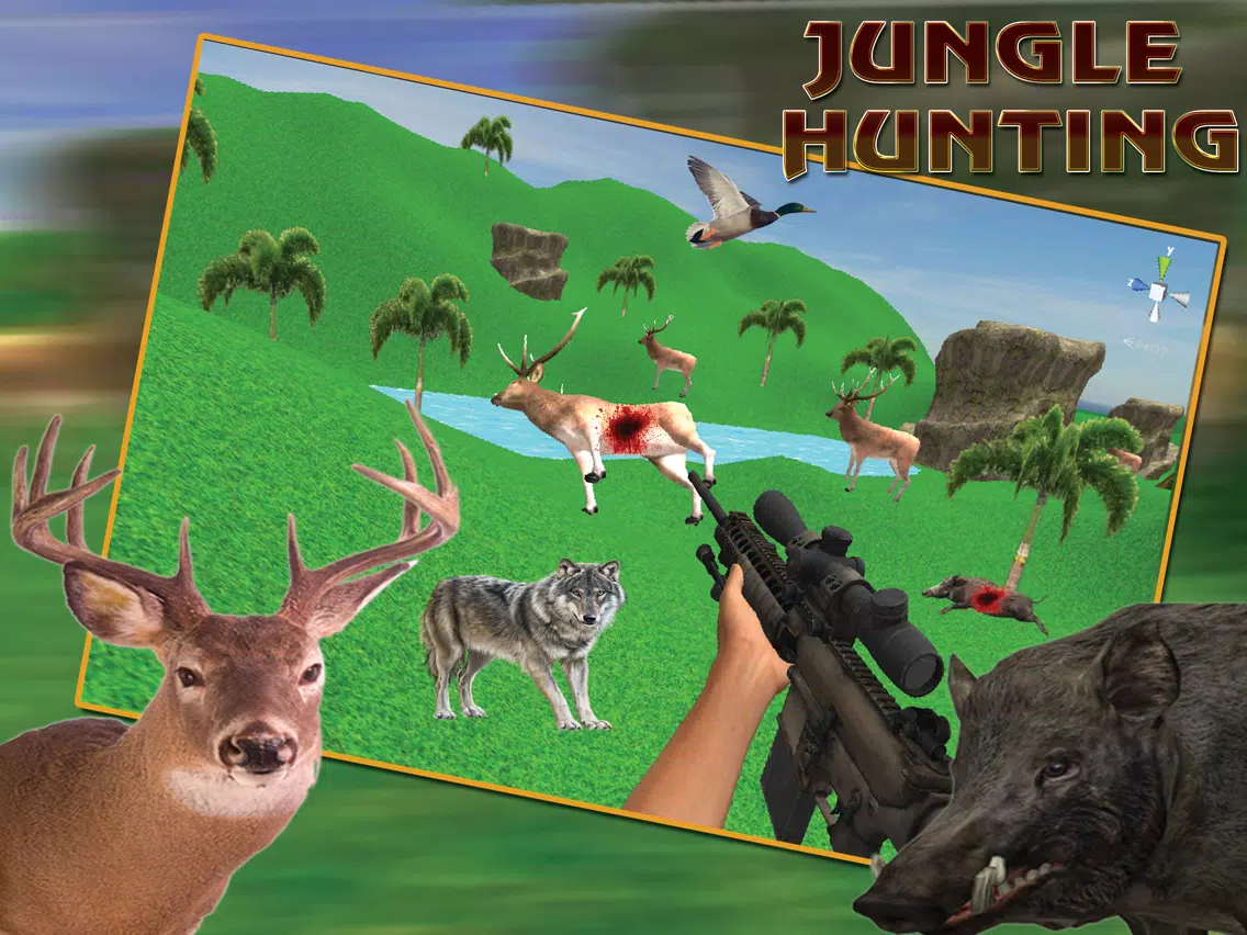 Jungle Hunting - Hunter Sniper iPad  スクリーンショット