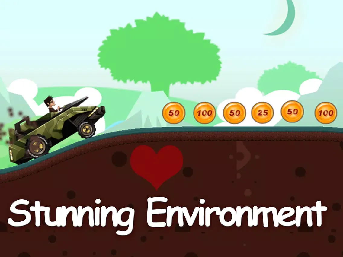 Mountain Car Racing iPad  Ekran Görüntüleri