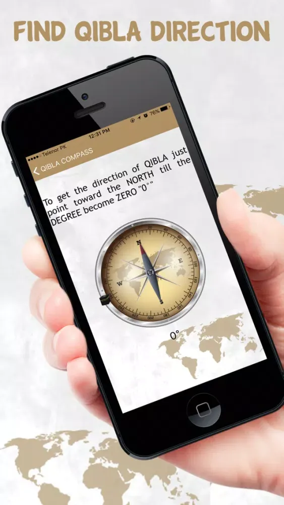 Screenshot di Qibla Compass - Qibla Direction