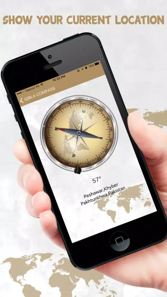 Screenshot di Qibla Compass - Qibla Direction