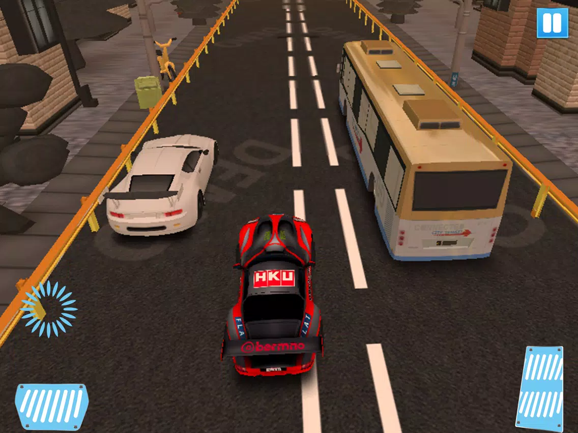 ภาพหน้าจอของ Turbo Car Traffic Racing iPad 