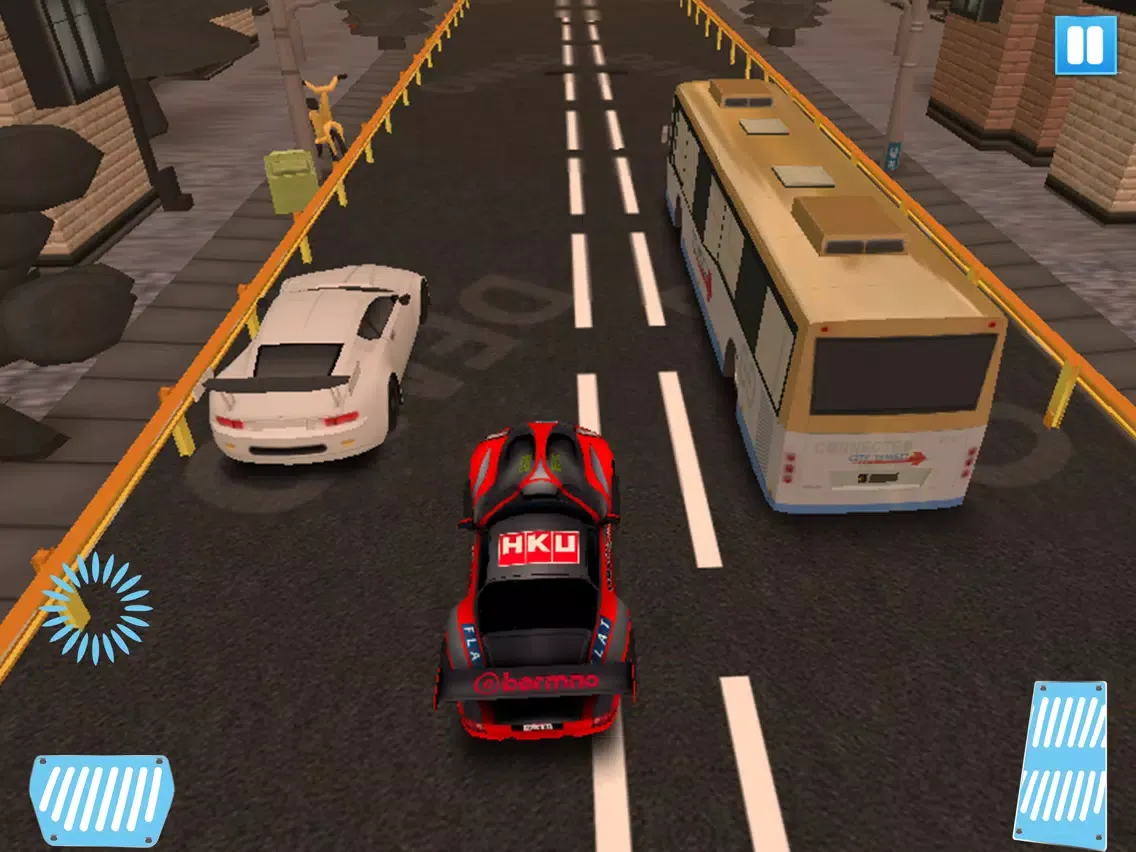 ภาพหน้าจอของ Turbo Car Traffic Racing iPad 