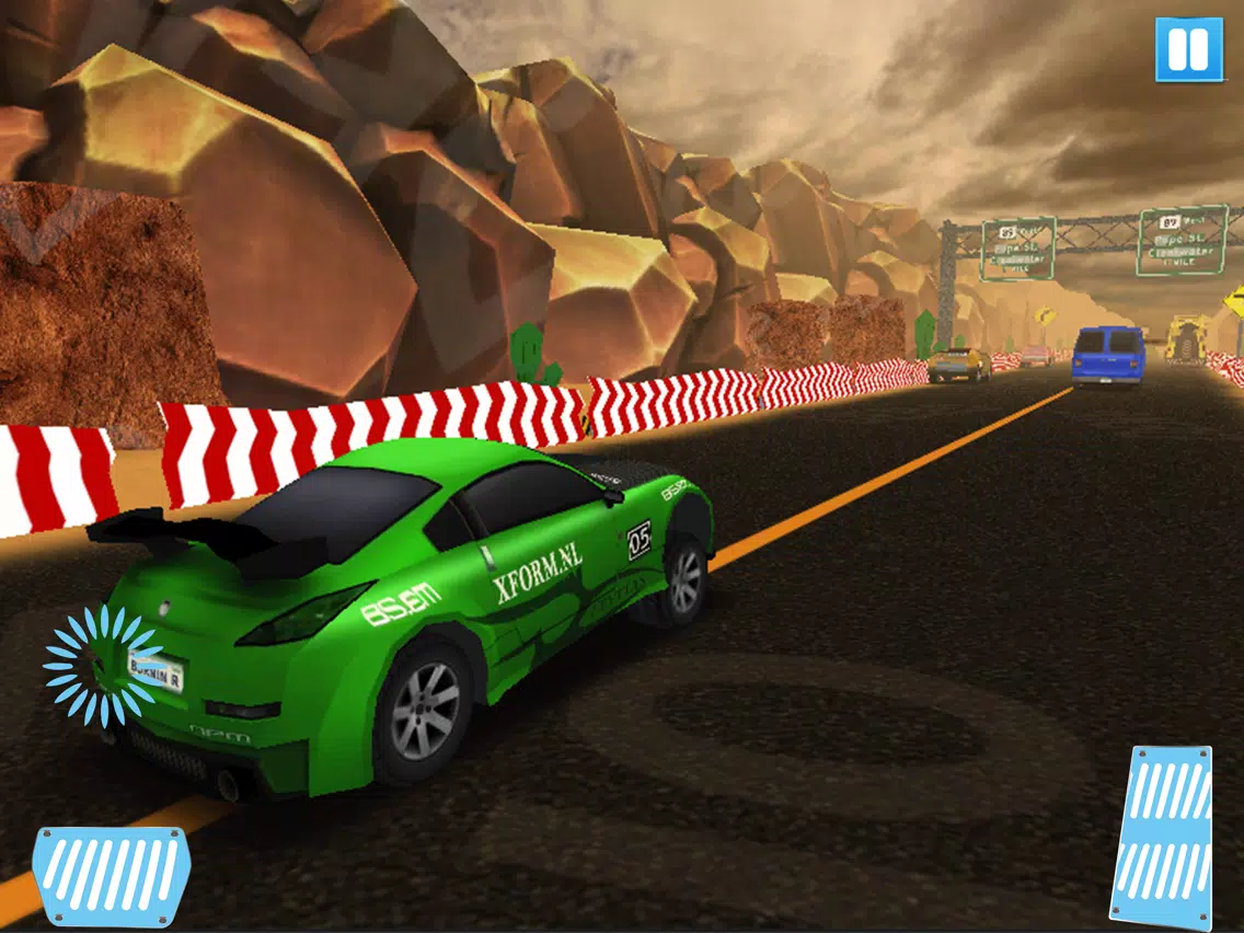 ภาพหน้าจอของ Turbo Car Traffic Racing iPad 