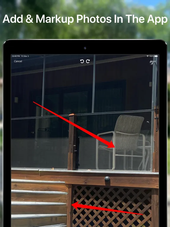 Zrzuty ekranu Tap Inspect - Home Inspections iPad 