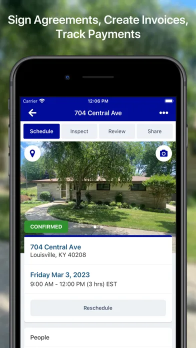 Zrzuty ekranu Tap Inspect - Home Inspections