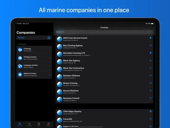 Screenshot di WaveApp.me iPad 