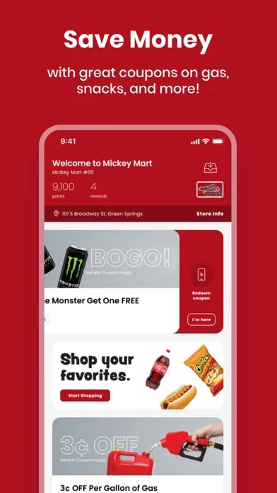 Zrzuty ekranu Mickey Mart