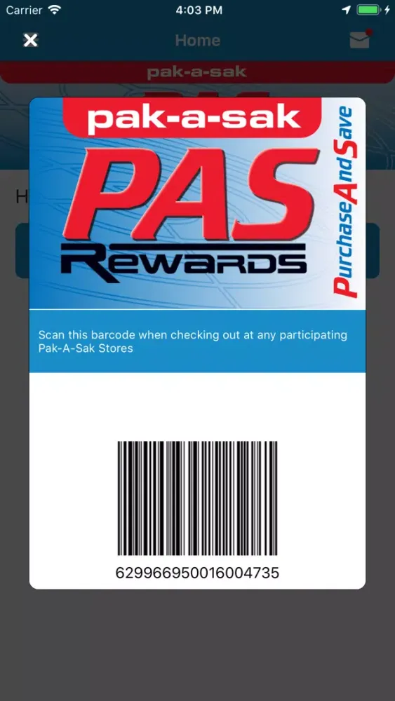 صور Pak-A-Sak Rewards