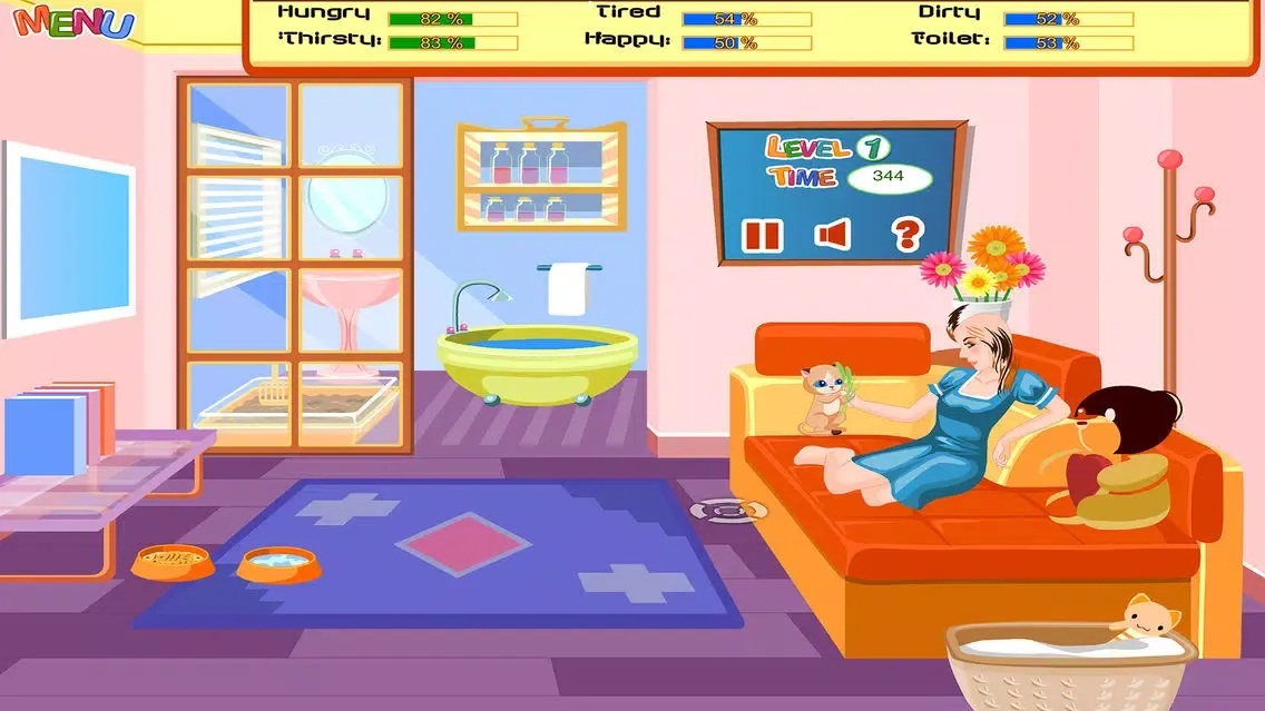 Zrzuty ekranu My Sweet Cat - Kitten Daycare