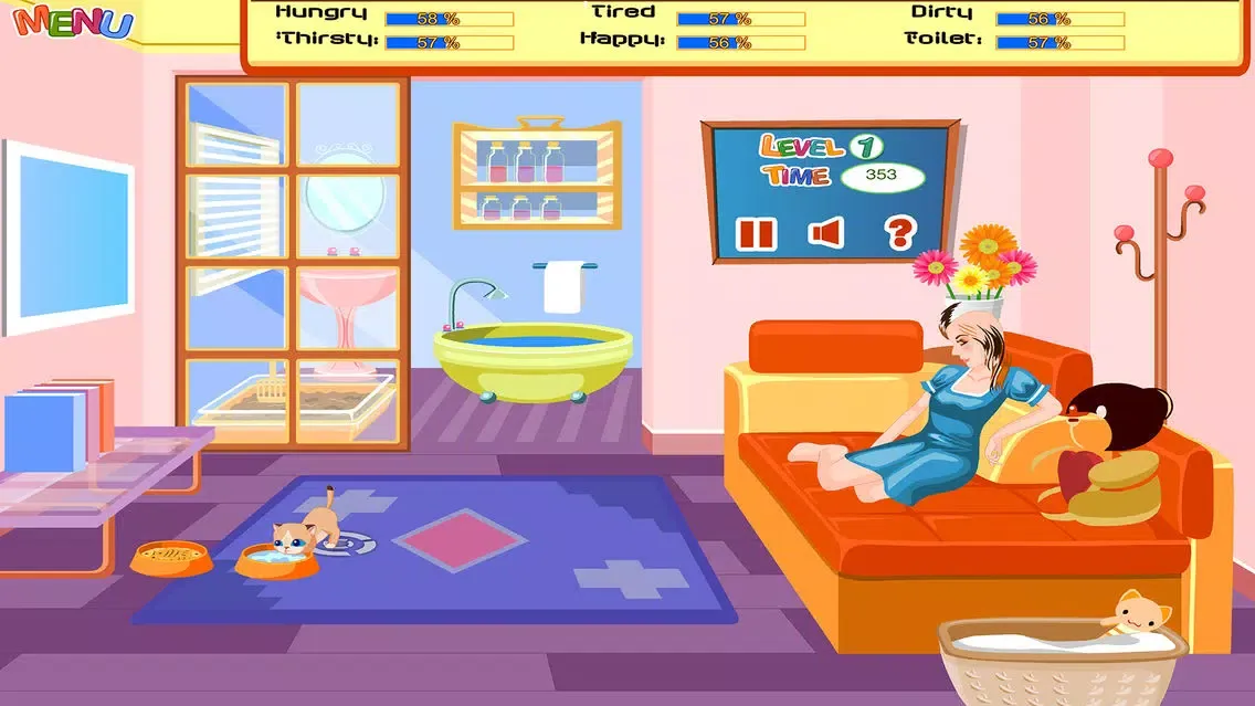 Zrzuty ekranu My Sweet Cat - Kitten Daycare