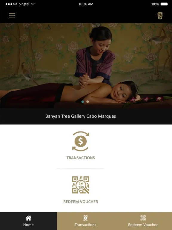Associate Vouchers iPad  스크린샷