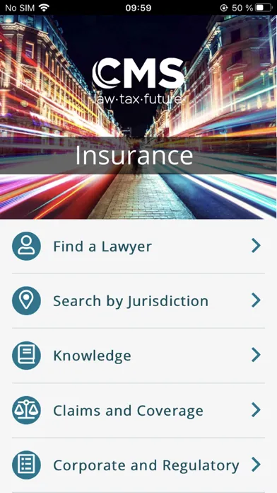CMS Insurance App স্ক্রিনশট