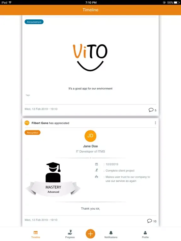 ViTO-VisioNetTogether iPad  스크린샷