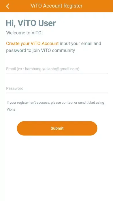 ViTO-VisioNetTogether 스크린샷