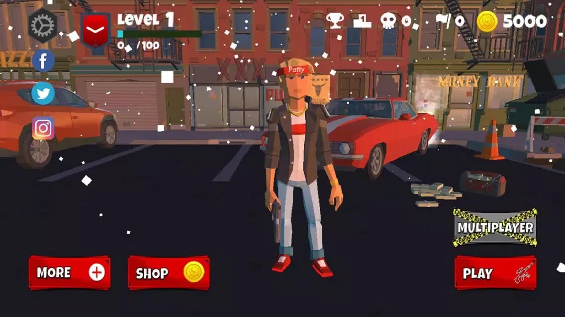 Capturas de tela do Patty vs Zombies