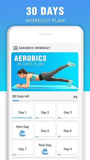 Ảnh chụp màn hình của Aerobics Workout - Weight Loss