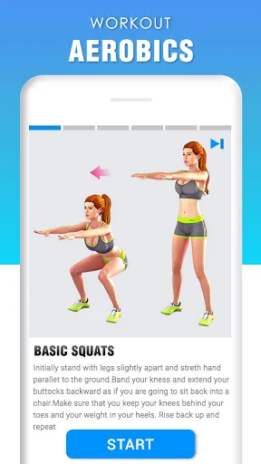 Ảnh chụp màn hình của Aerobics Workout - Weight Loss