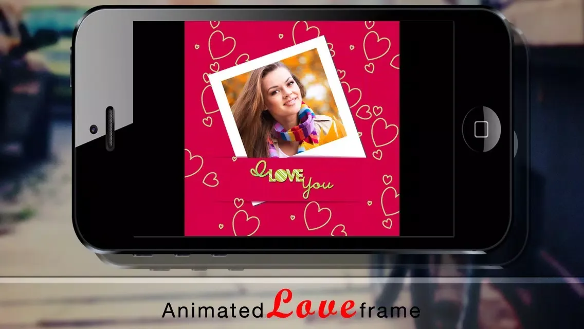 Animated Love Frames - Free animated gif frame maker应用截图