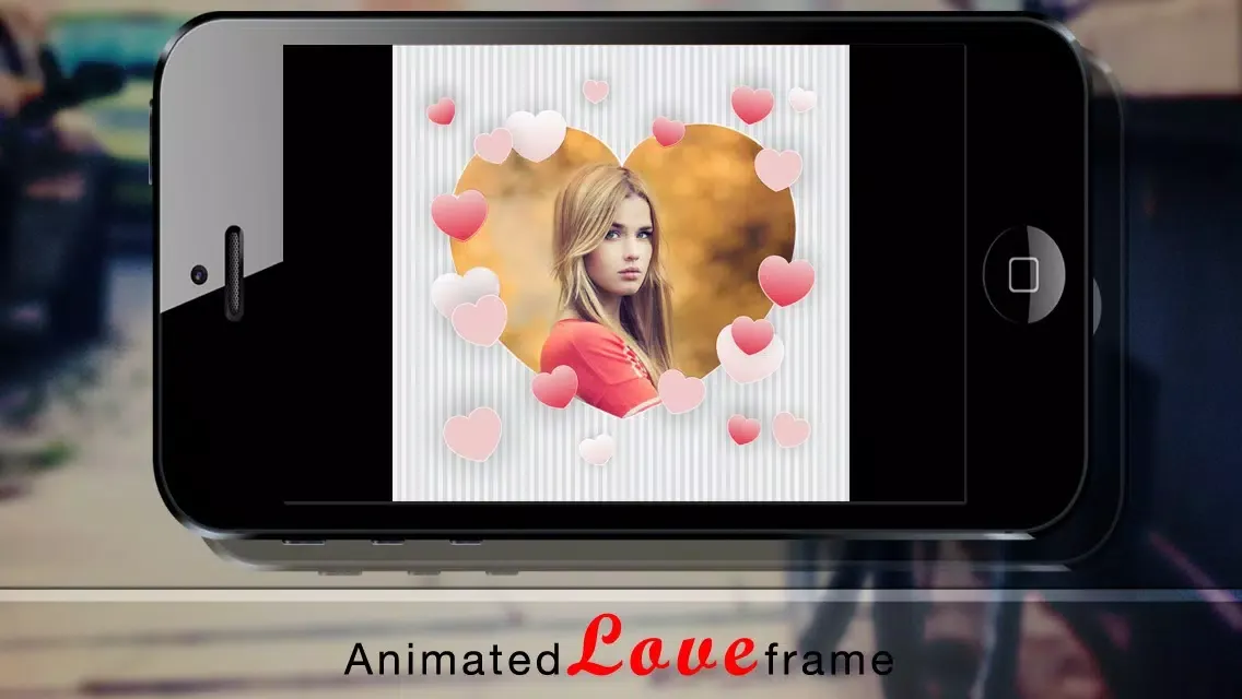 Animated Love Frames - Free animated gif frame maker应用截图