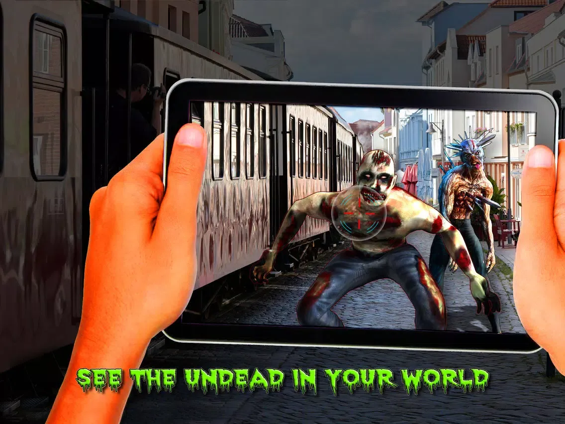 Capturas de tela do AR Zombie Shooter iPad 