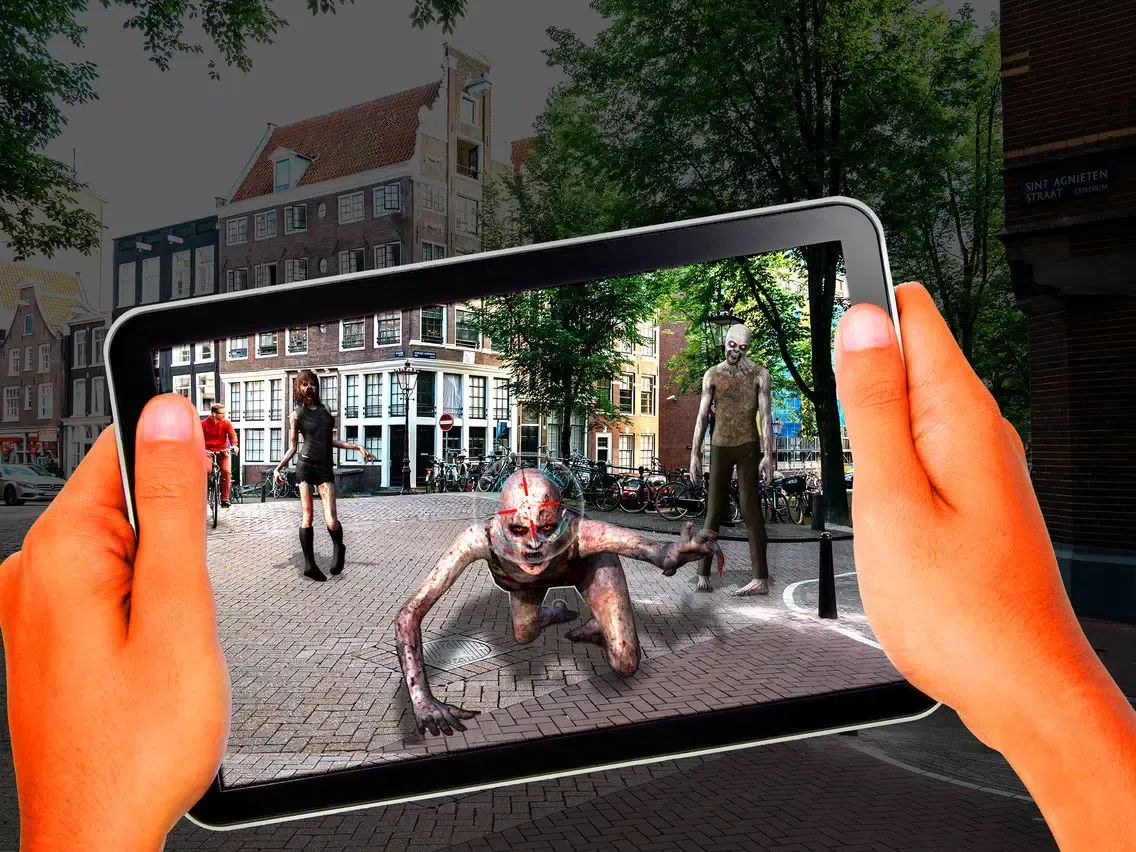 Capturas de tela do AR Zombie Shooter iPad 