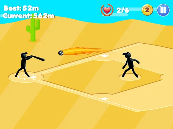 Stickman Baseball Star iPad  스크린샷