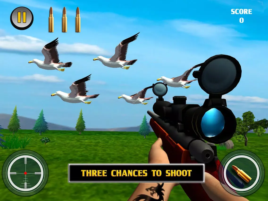 Bird Hunting - Real Adventure Flying Bird Shooting Game iPad 应用截图