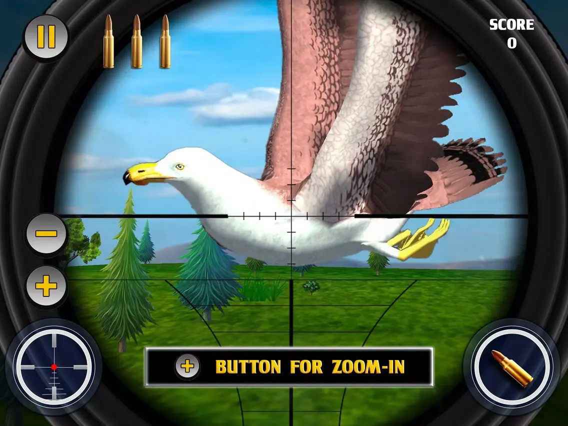 Bird Hunting - Real Adventure Flying Bird Shooting Game iPad 应用截图