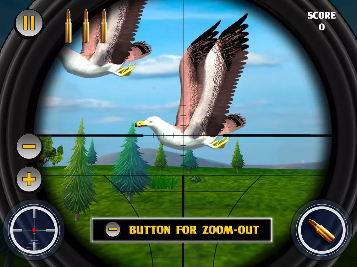 Bird Hunting - Real Adventure Flying Bird Shooting Game iPad 应用截图