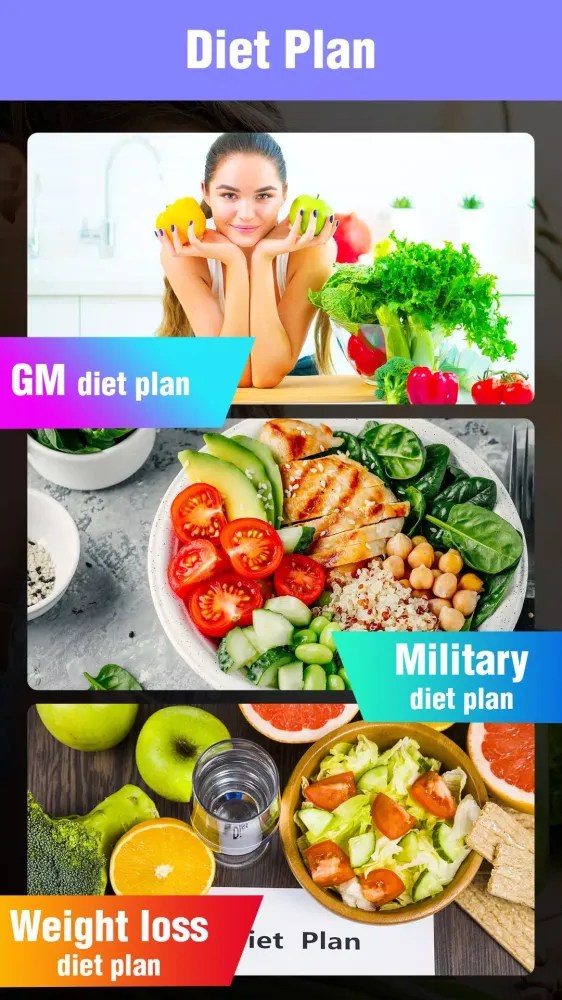 Diet Plan Weight Loss: GM Diet 스크린샷