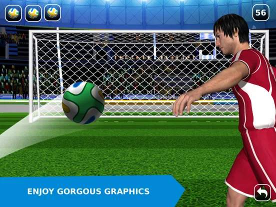 Flick Soccer 2016 Pro – Penalty Shootout Football Game iPad  Screenshots