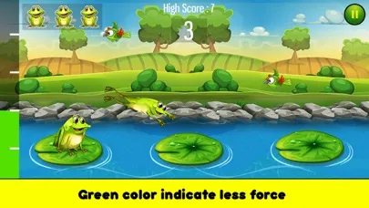 Tangkapan layar Jungle Frog Jumping
