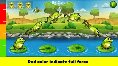 Tangkapan layar Jungle Frog Jumping
