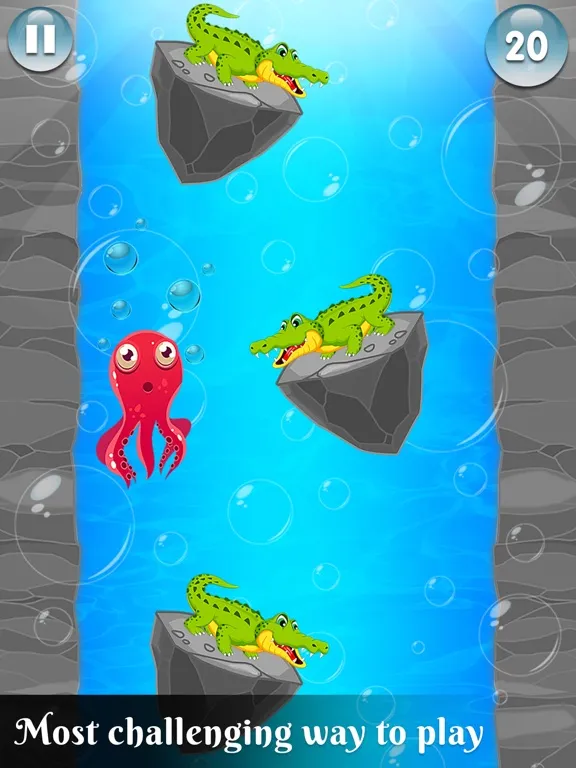 Octopus Jump Challenge iPad  Screenshots