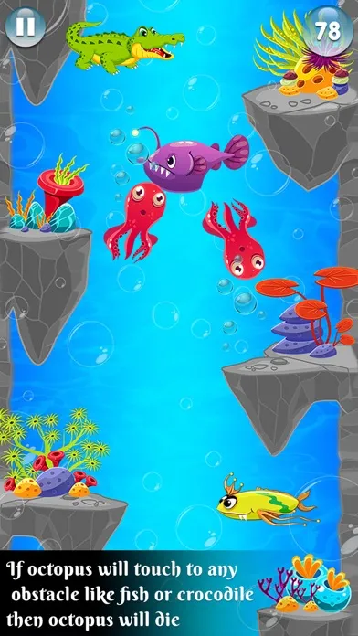 Octopus Jump Challenge Screenshots