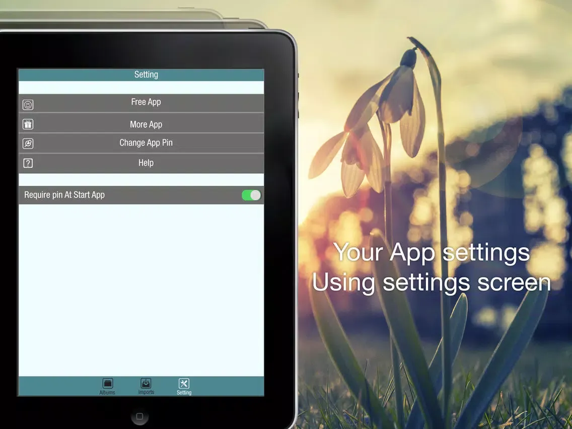 Photo Locker – Photo Privacy Security Safety Lock iPad  Screenshots