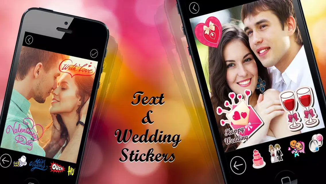 Pic Sticker free - Decorate your image with stickers huge collection of stickers for events like birthday wedding anniversary party funny text and doodle stickers Screenshots