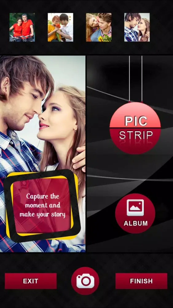 Скриншоты PicStrip Editor - Free Photo Booth creator for Images