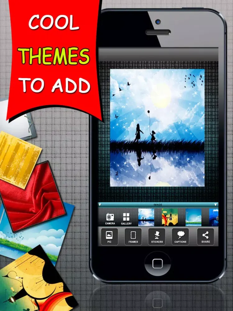 Zrzuty ekranu PicText - Add text labels and stickers on your images for FREE iPad 