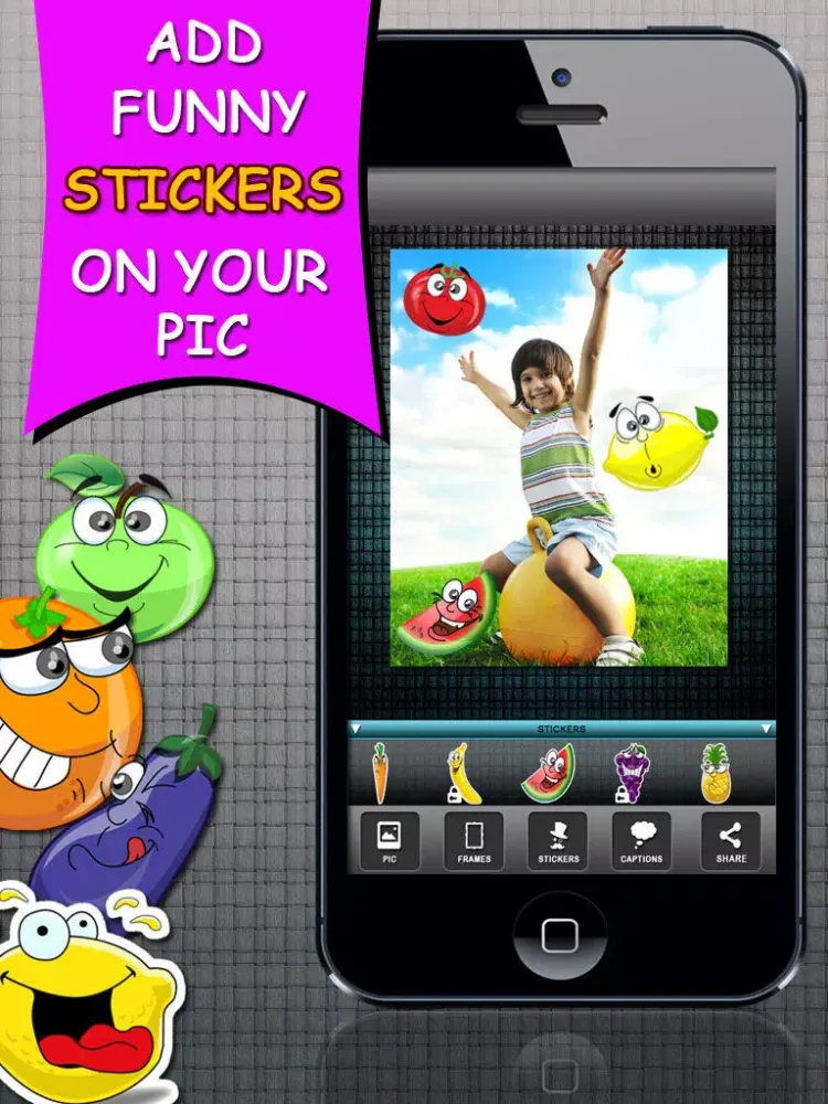 Zrzuty ekranu PicText - Add text labels and stickers on your images for FREE iPad 