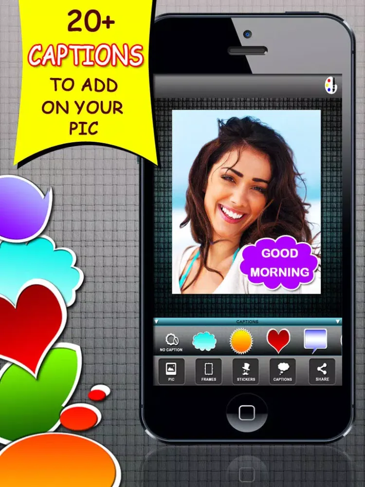 Zrzuty ekranu PicText - Add text labels and stickers on your images for FREE iPad 