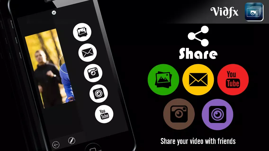 صور VidFx FREE-Add Video Effects by using Overlays and also add background music for videos
