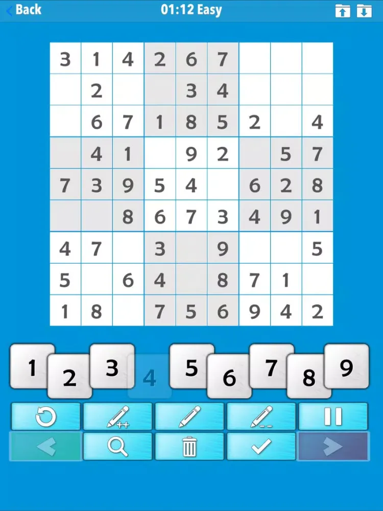 Capturas de pantalla de ⊲Sudoku :) iPad 
