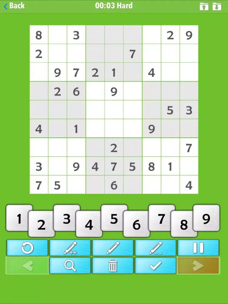 Capturas de pantalla de ⊲Sudoku :) iPad 