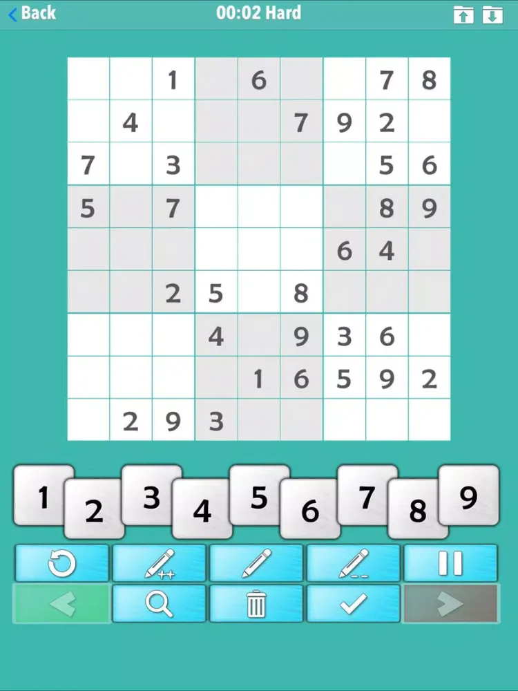 Capturas de pantalla de ⊲Sudoku :) iPad 
